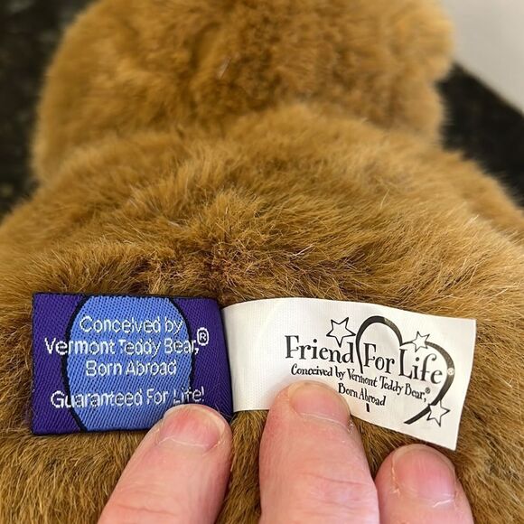 Friend For Life Teddy Bear Brown Plush  Stuffed animal collectible - Picture 7 of 8